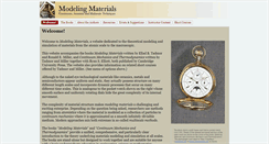 Desktop Screenshot of modelingmaterials.org